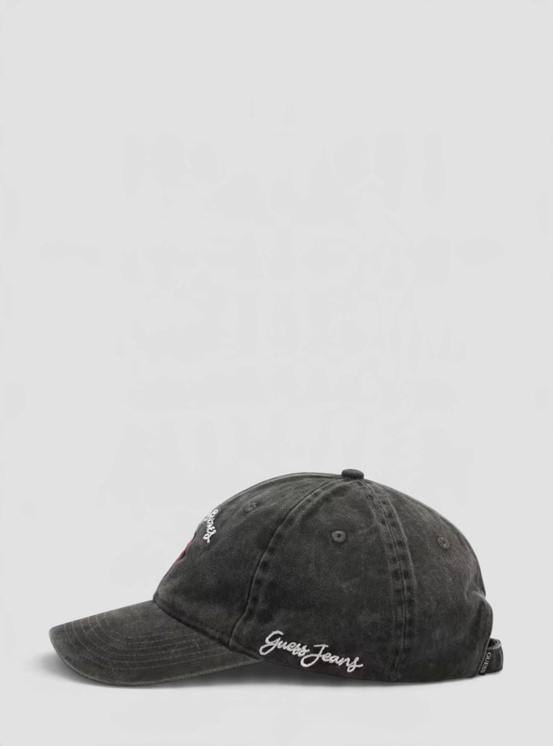 Guess Jeans Black Rolling Stones Baseball Cap M6BZ09W4009 Side View4