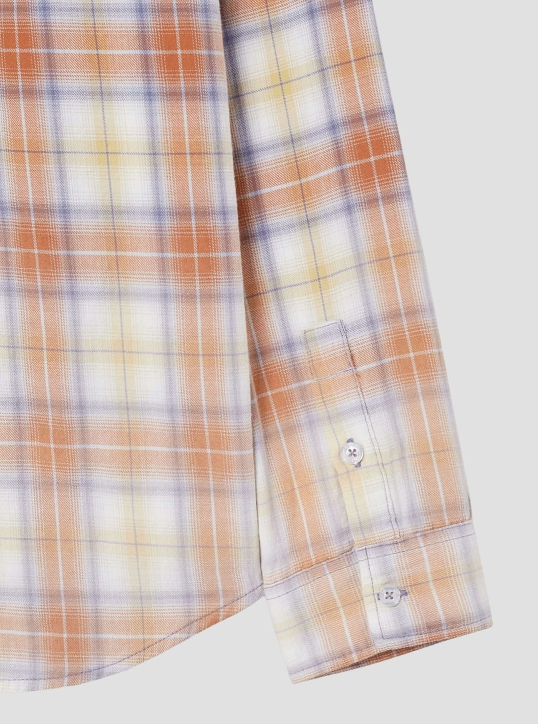 GUESS Unisex Orange Unisex Woven Shirt M6GHAQW6936 Detail View1