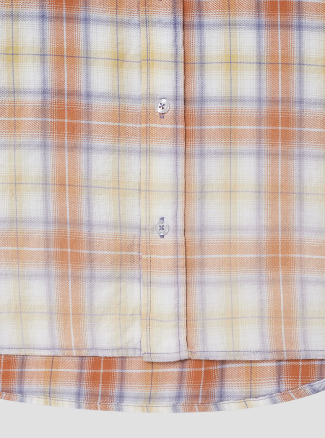 GUESS Unisex Orange Unisex Woven Shirt M6GHAQW6936 Detail View3