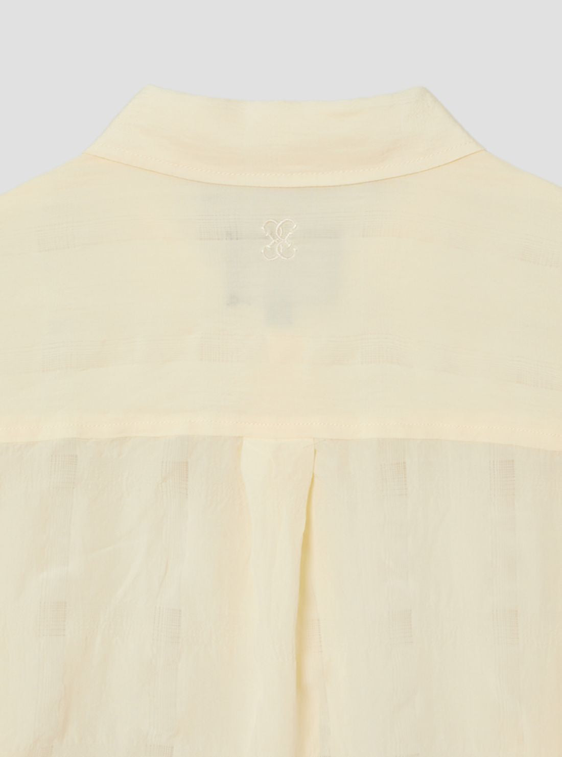 GUESS Mens Yellow Long Sleeve Shirt M6GHARW6938 Back View