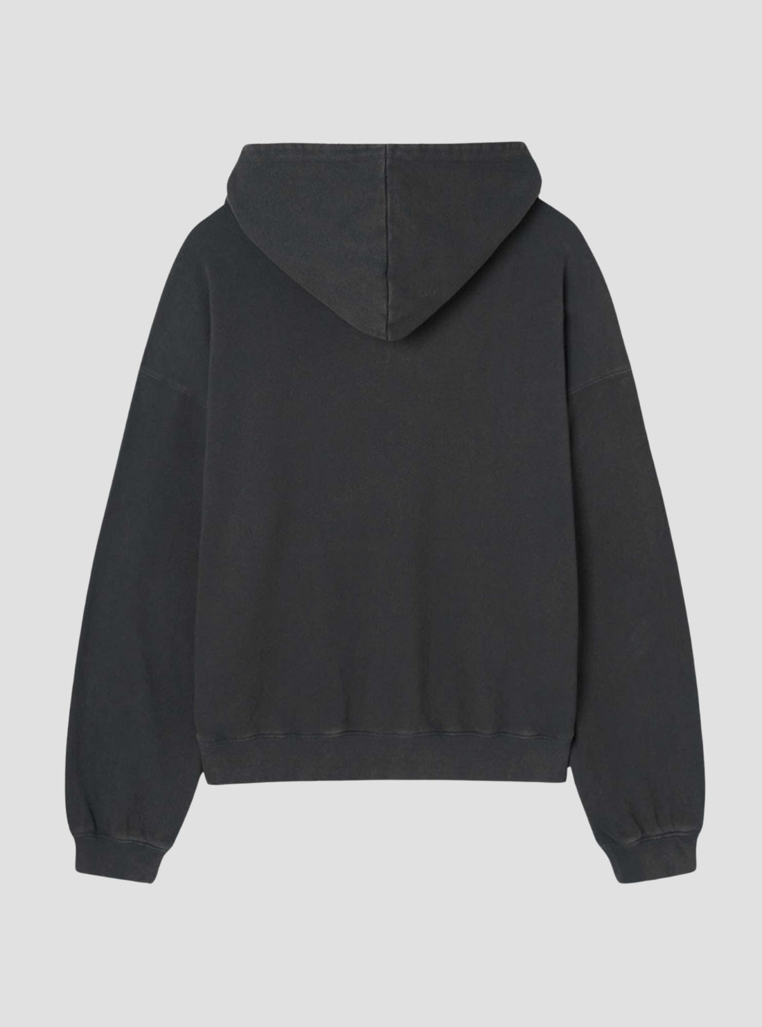 GUESS Mens Black Hyunjin Unisex Hoodie M6GQ44K99Q5 Hyunjin Back View