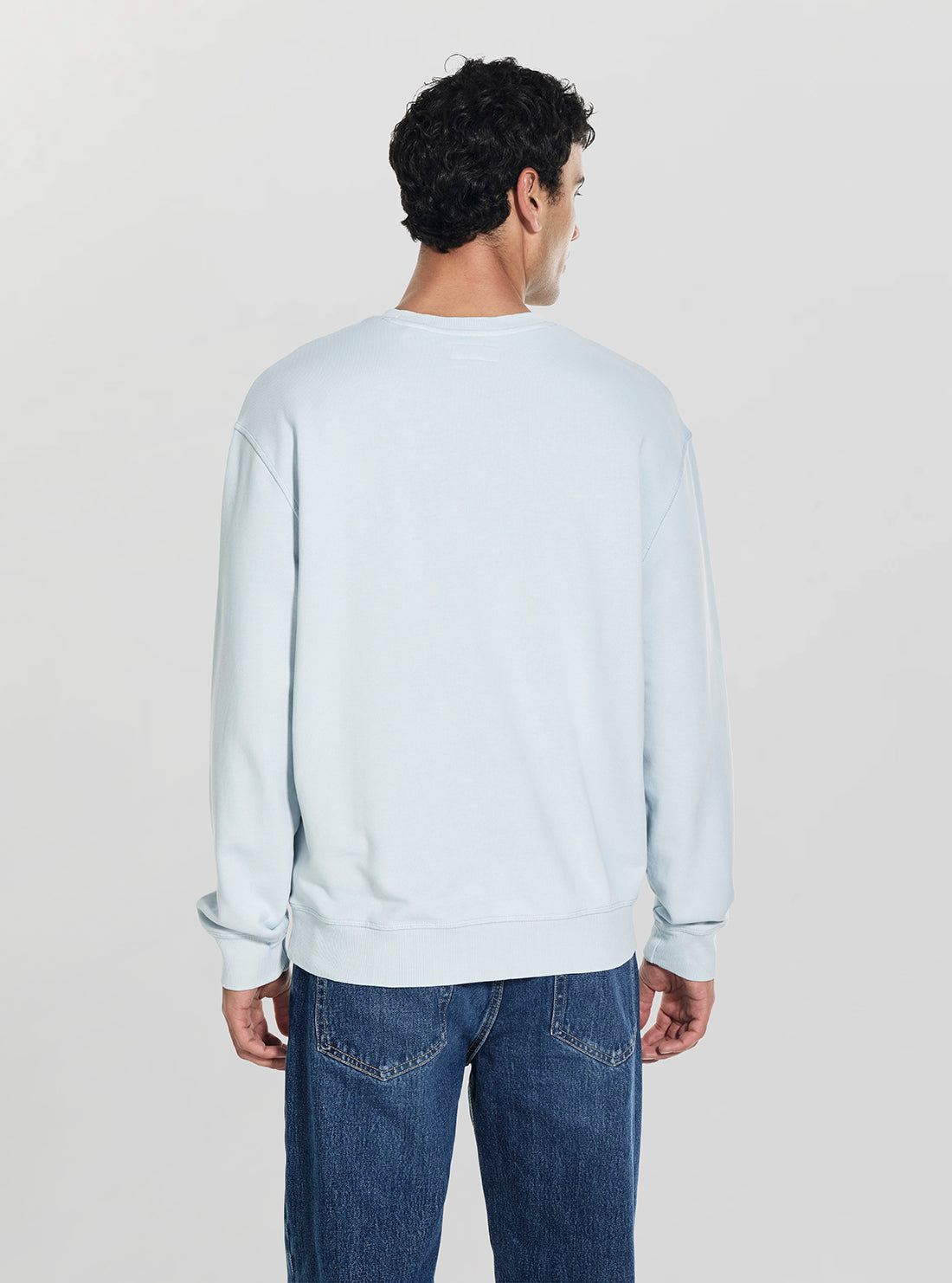 Guess Jeans Blue Logo Sweatshirt M6GQA6KCPR1 Back View