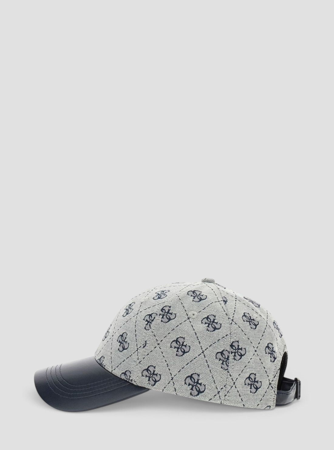 GUESS Mens Blue Logo 4G Jacquard Baseball Cap M6GZ09W2058 Side View