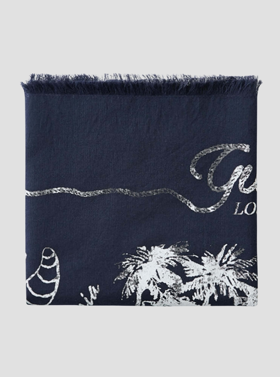 GUESS Accessories Blue Hyunjin Bandana M6GZ63W6942 Detail View2