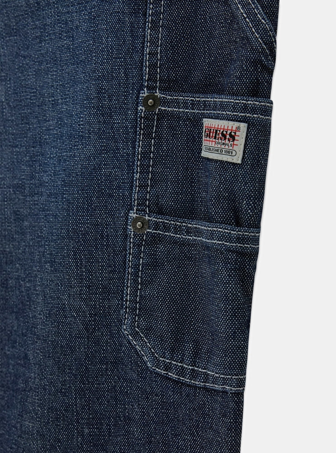 Guess Originals Panel Carpenter Detail Jeans M6RA0WD6681 Detail View