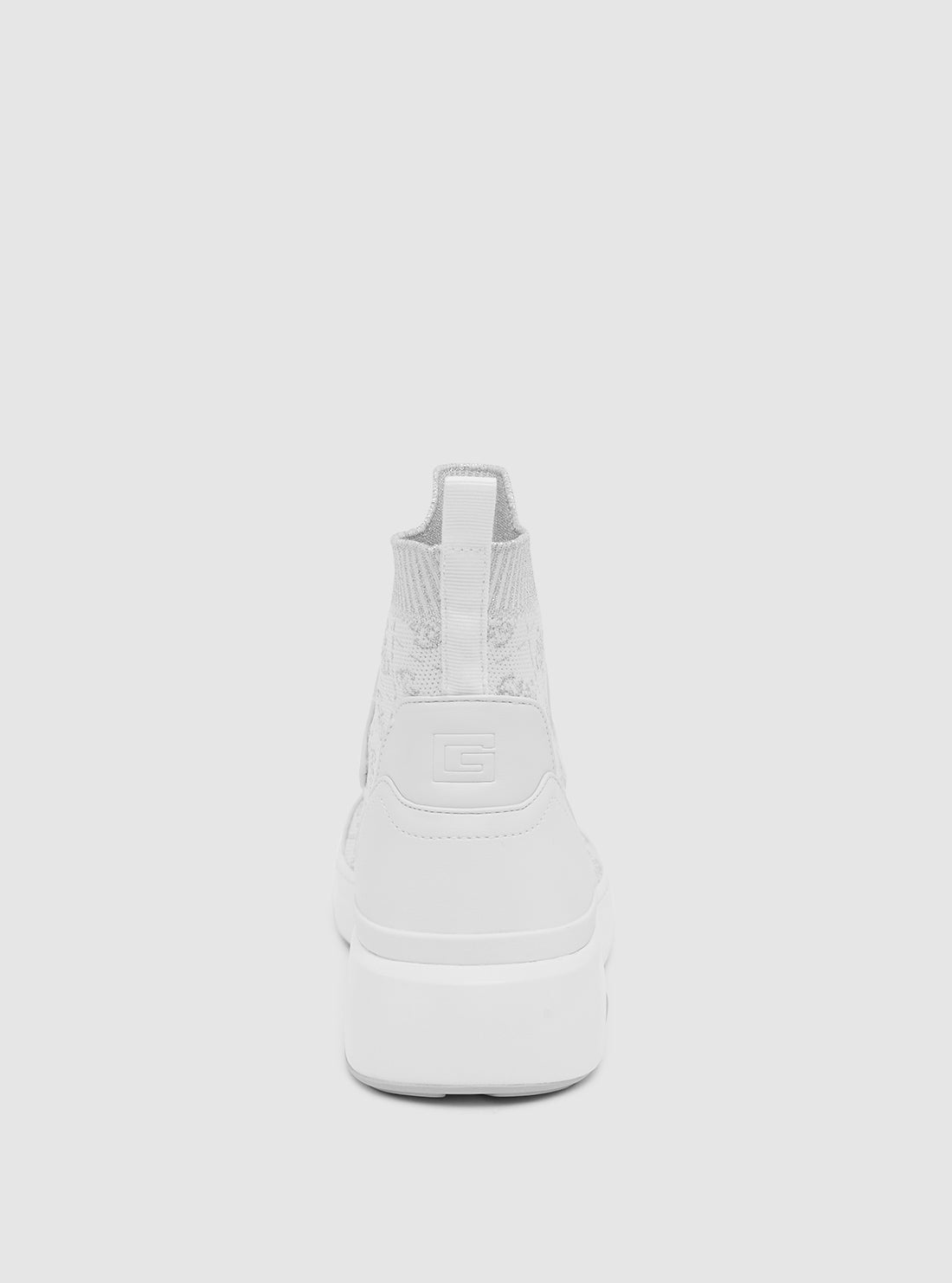 White Mannen High Top Sneakers