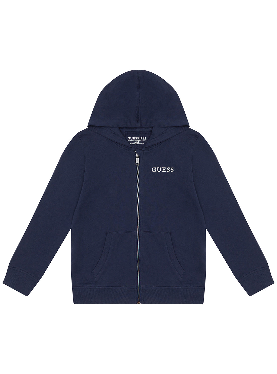 Dark Blue Back Triangle Logo Jumper (2-7) | GUESS Kids | front view