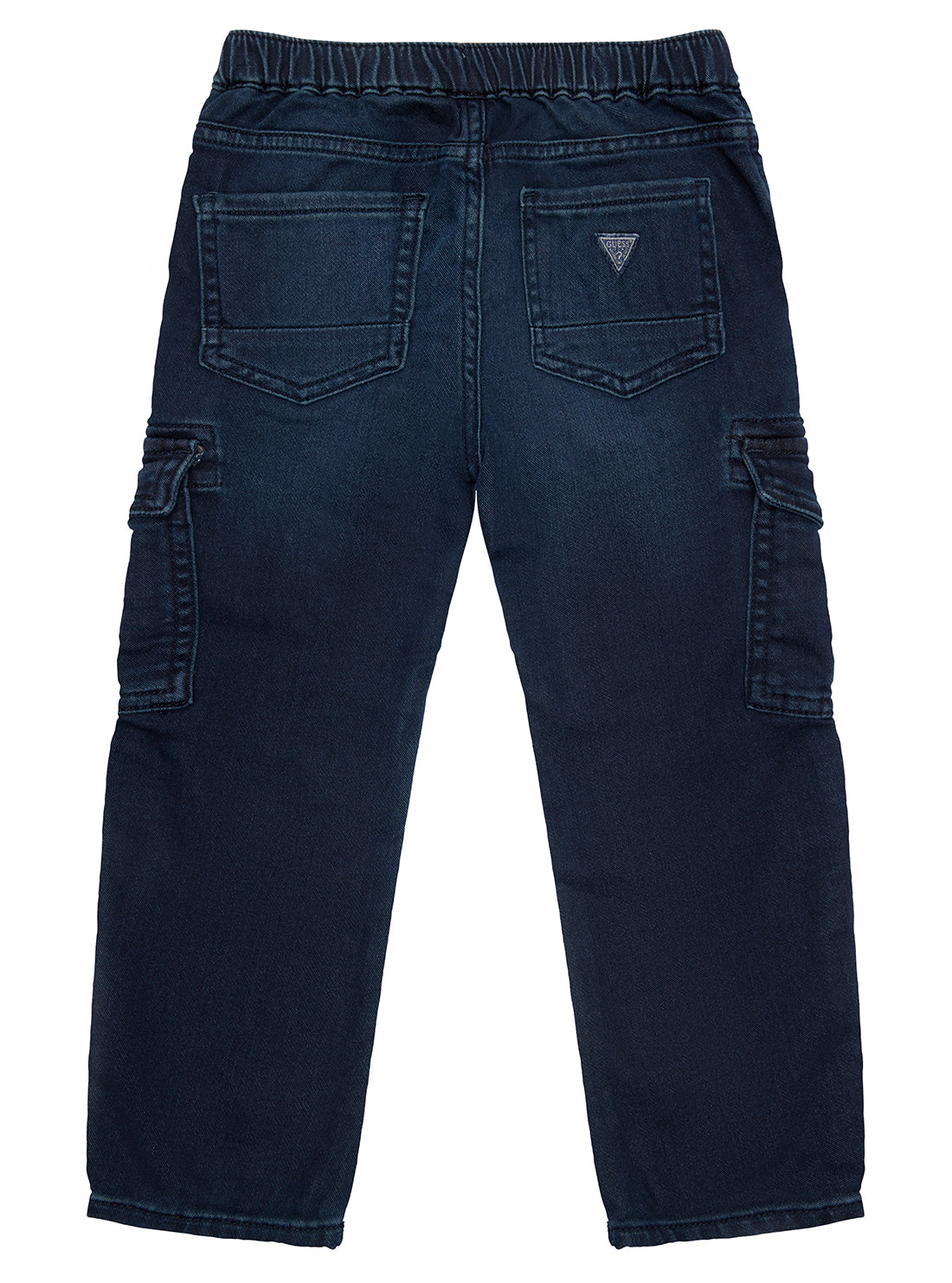 Blue Denim Cargo Pants (2-7)