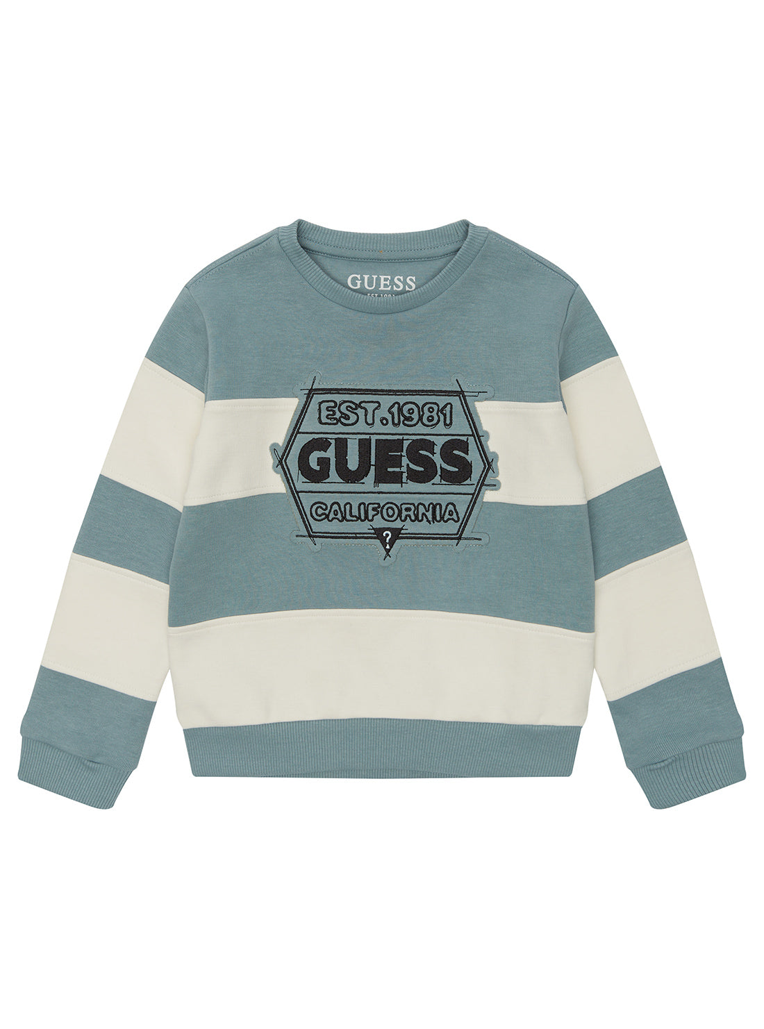 Blue Long Sleeve Actie Top (2-7)