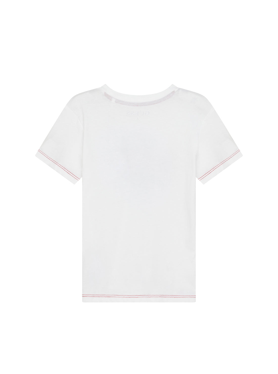 GUESS Kids White Logo Graphic T-Shirt N5YI12K8HM0 Back View
