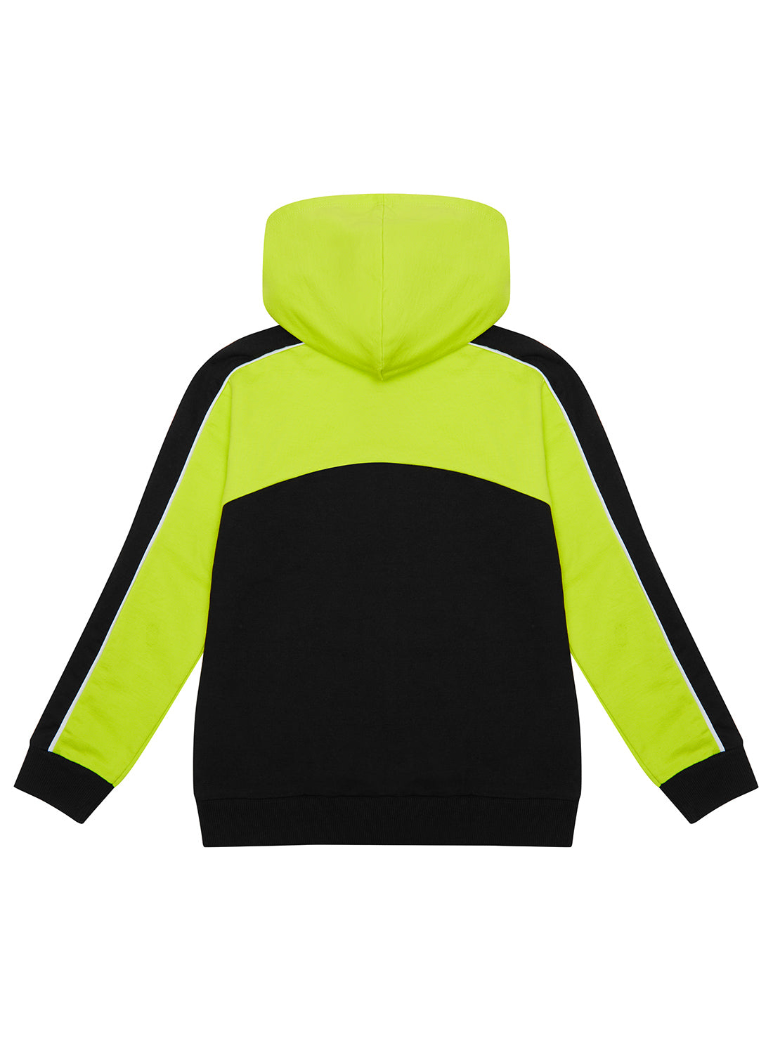 GUESS Kids Black Hooded Active Top (2-7) N5YQ02KA6R4 Back View