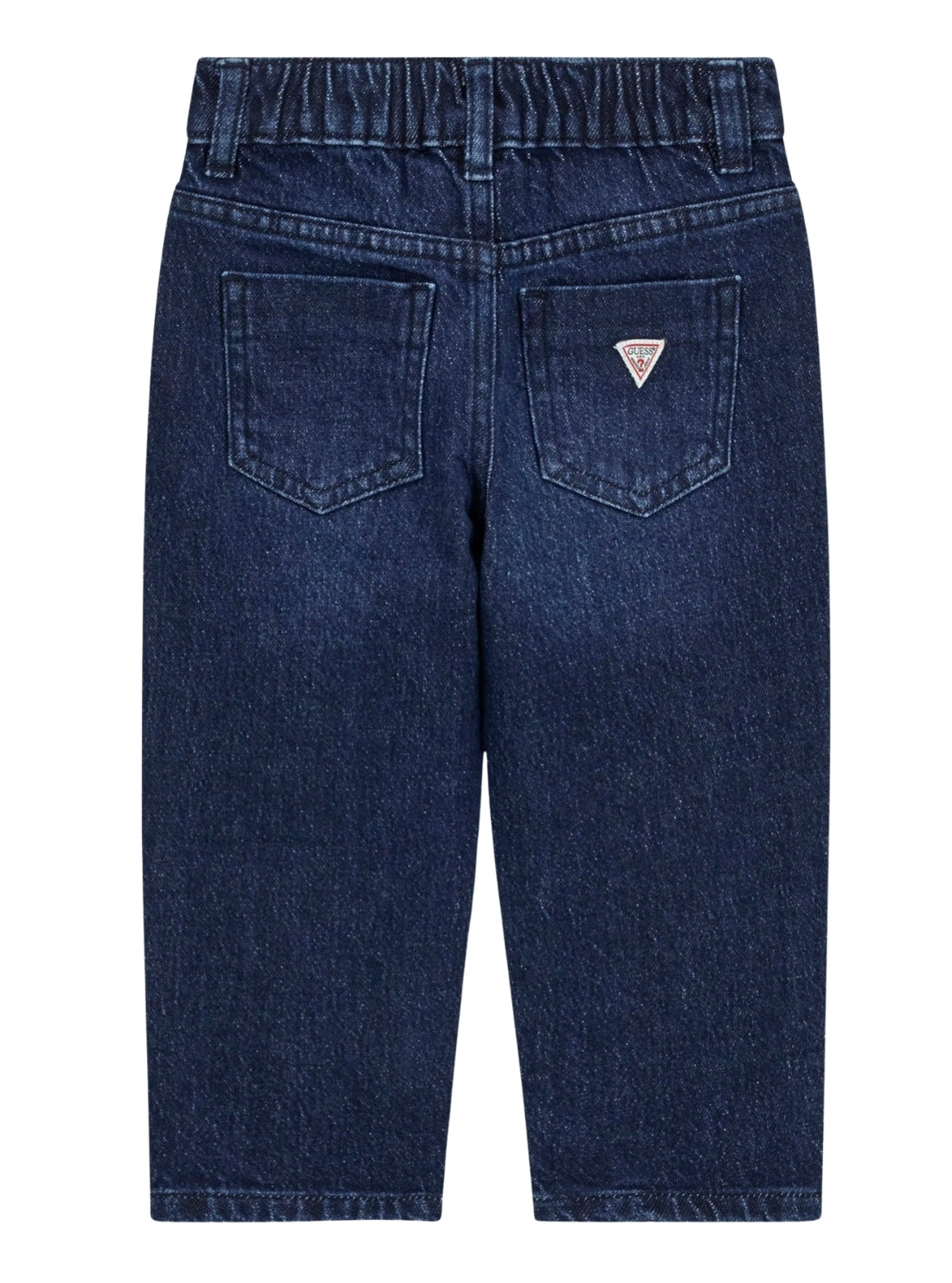 GUESS Kids Darker Wash Balloon Jeans (2-7) N6BA02D2177 Back View