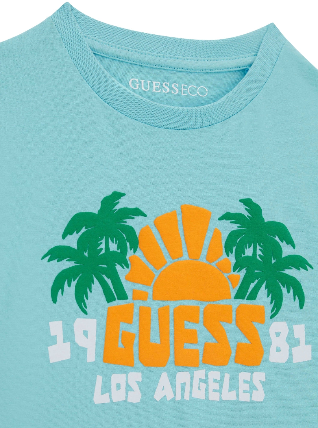 Teal Surf Short Sleeve T-Shirt (2-7)