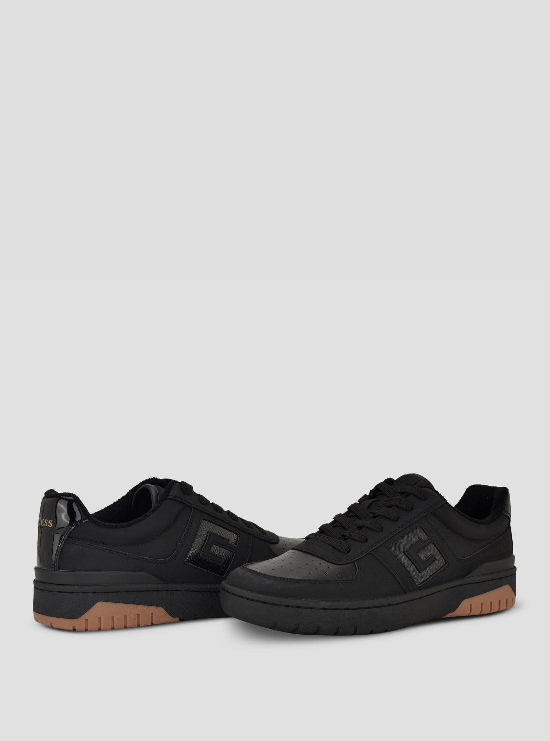 GUESS Footwear Black Nastele Sneakers NASTELE Front Side View