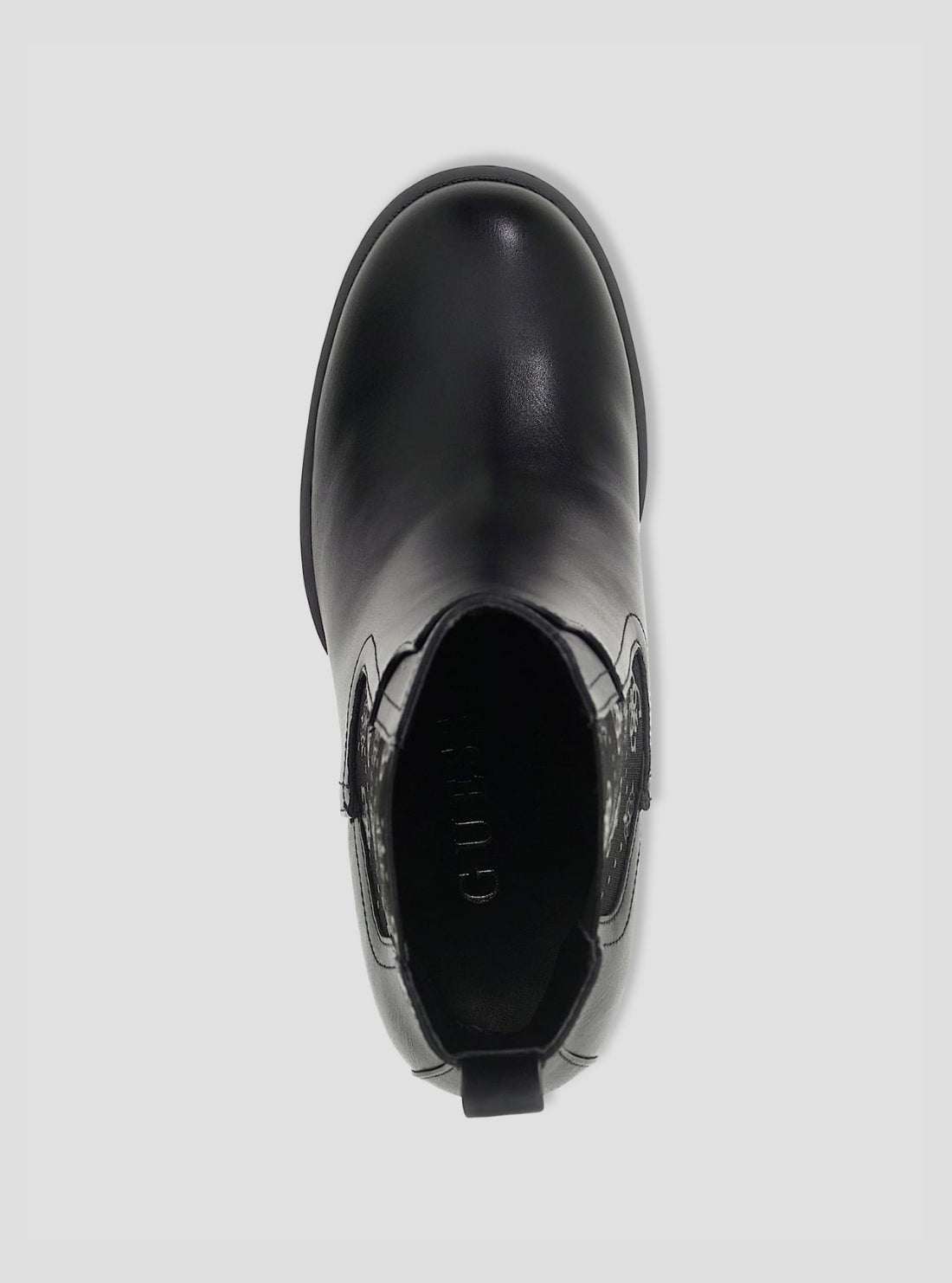 GUESS Womens Black Nealle Ankle Boots NEALLE Top View