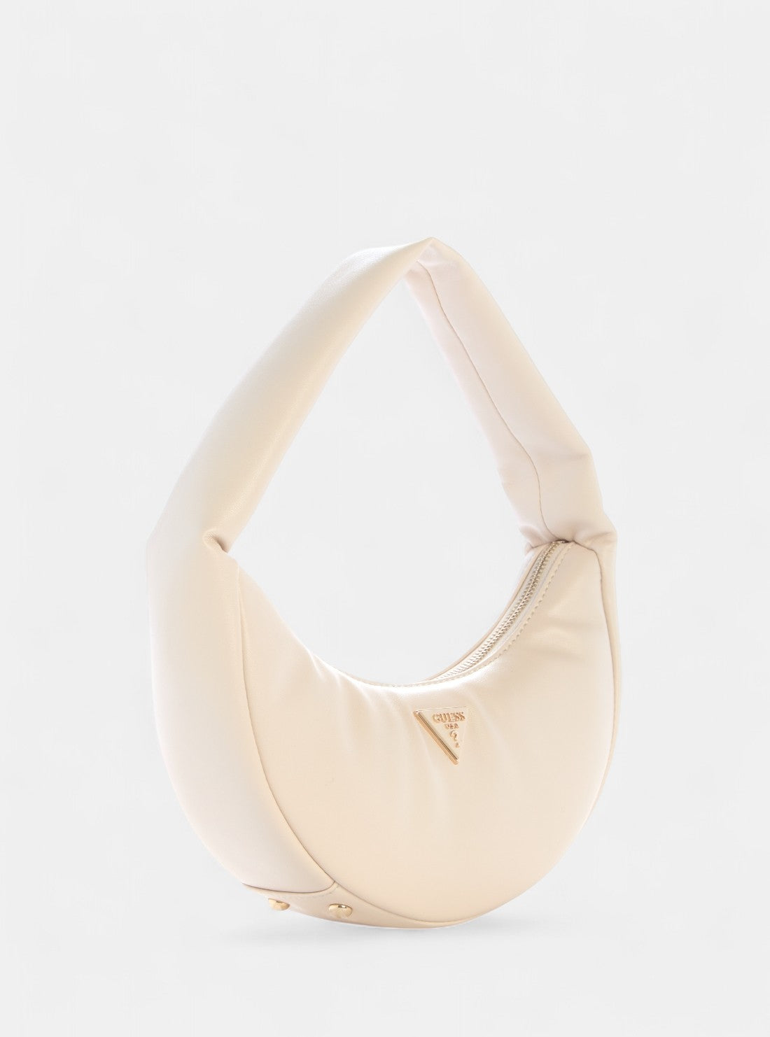 GUESS Womens Bone Sunetra Mini Shoulder Bag NG753472 Front Side VIew