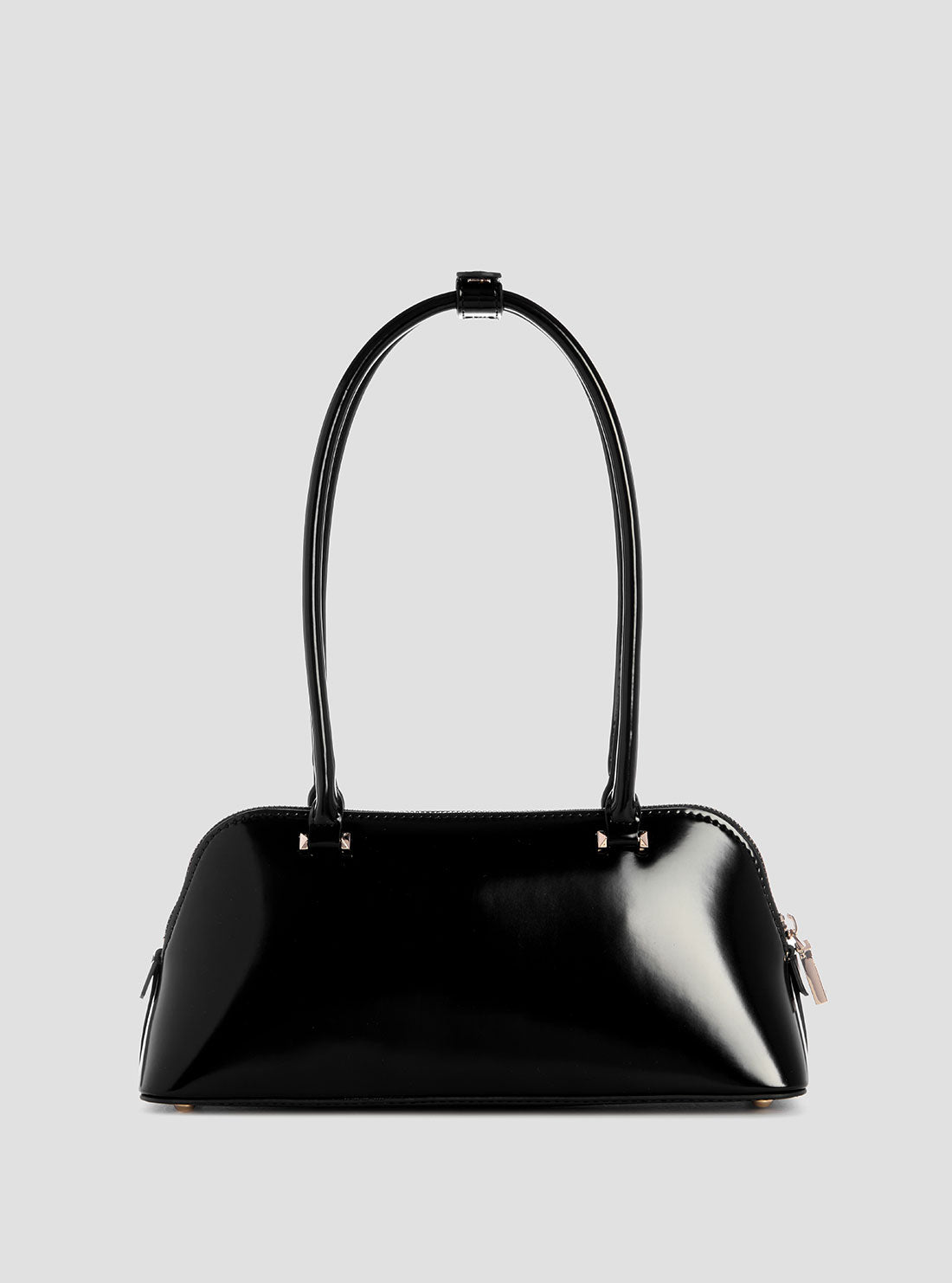 Black Arnela Shoulder Satchel Bag
