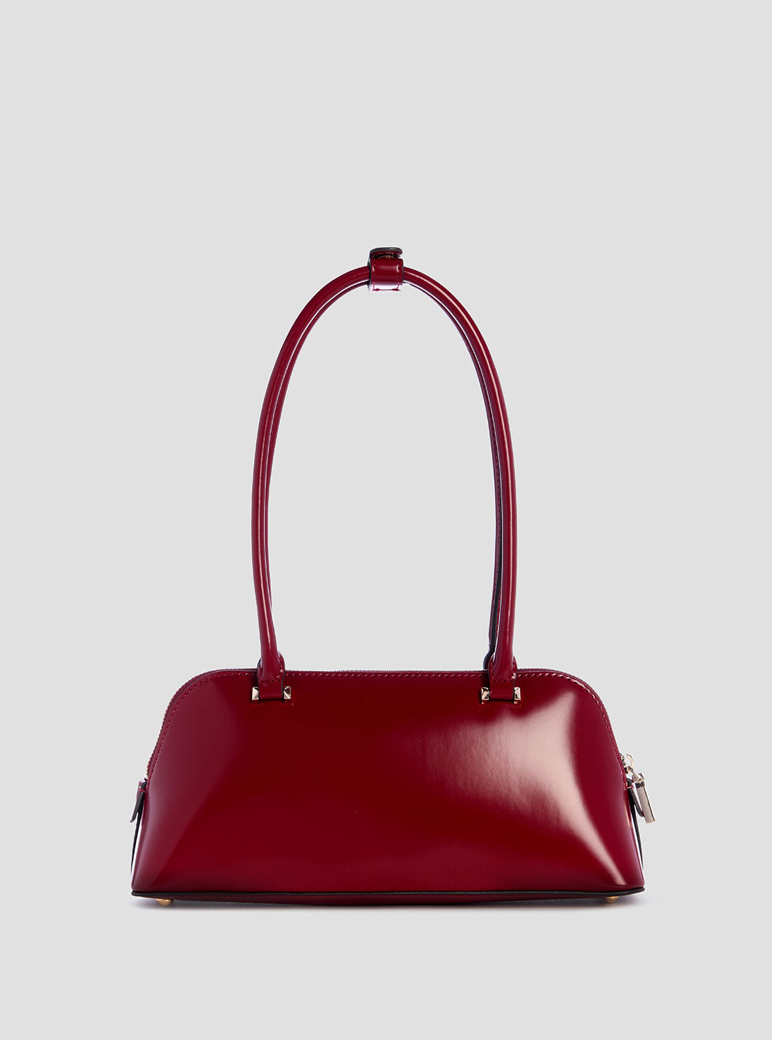 Red Arnela Shoulder Satchel Bag