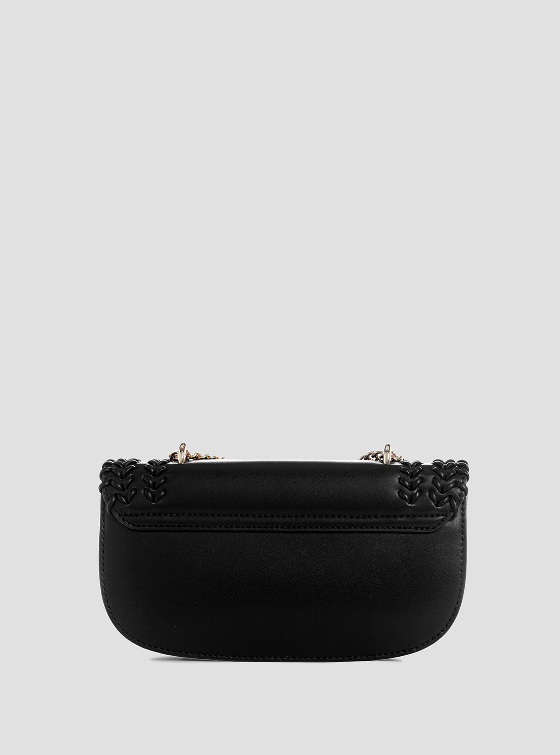 GUESS Womens Black Tatum Convertible Crossbody Flap Bag NG966721 Back View