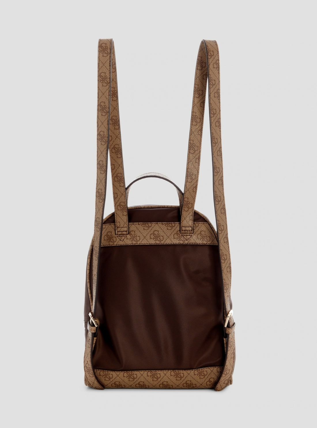 GUESS Womens Brown Hayley Small Backpack NK3244032 Back View