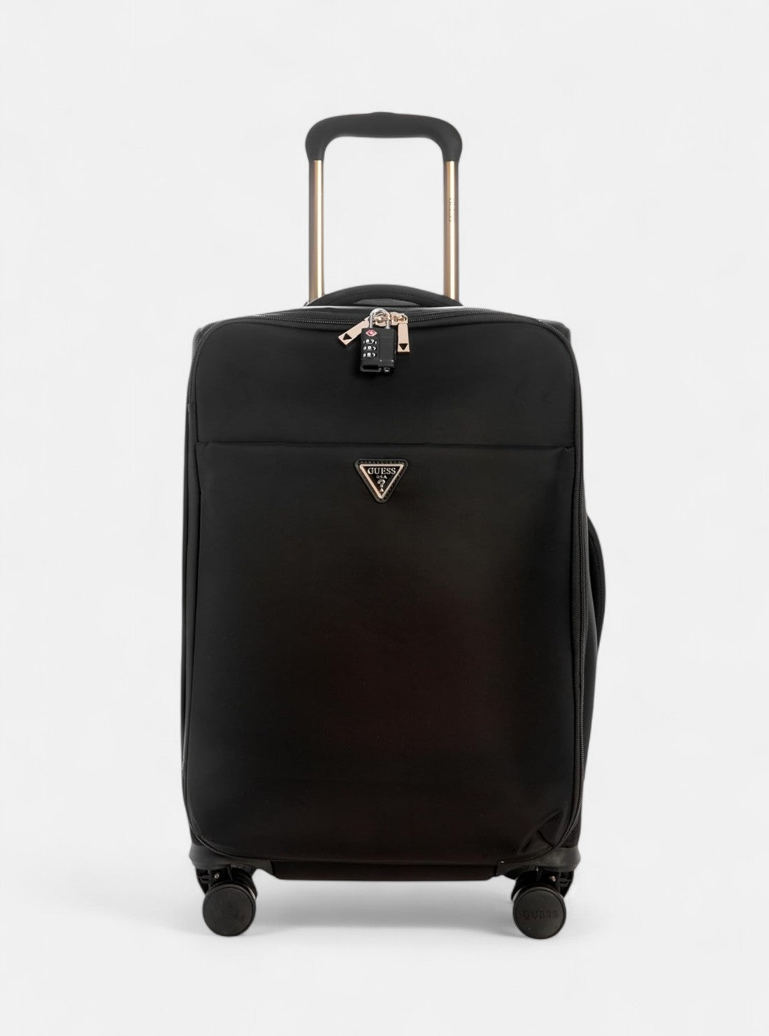 GUESS Luggages Black Follie 45cm Suitcase NN9676983 Front View