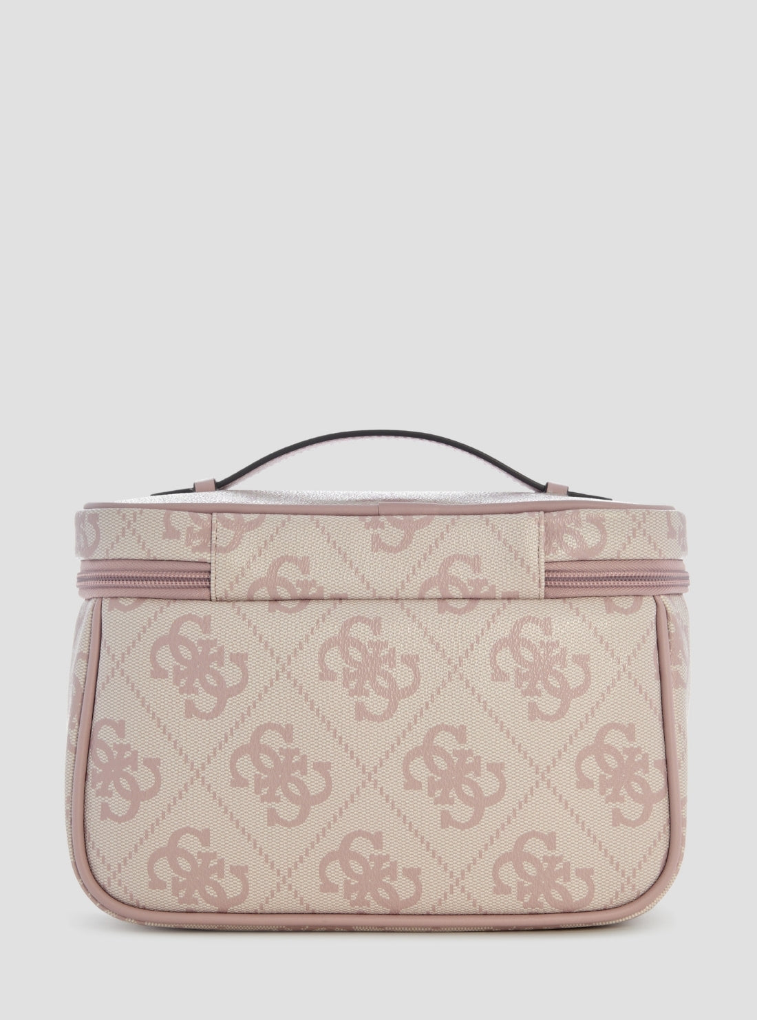 GUESS Womens Orchid Logo Berta Toiletry Train Case OB8688039 Back View