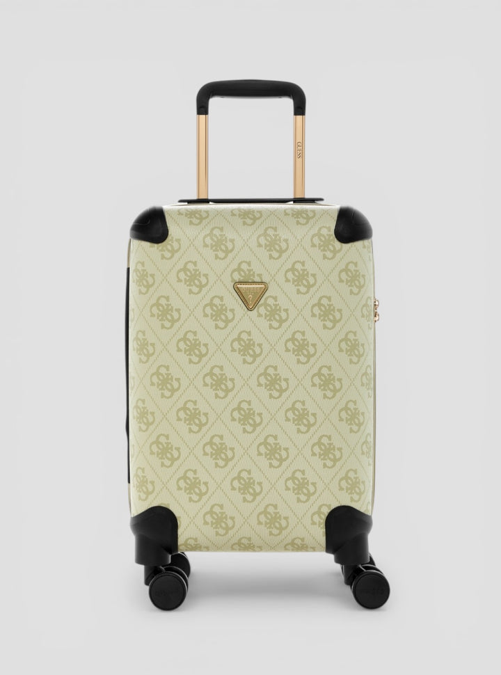GUESS Accessories Green Logo Berta 45cm Suitcase OB8688983 Front View