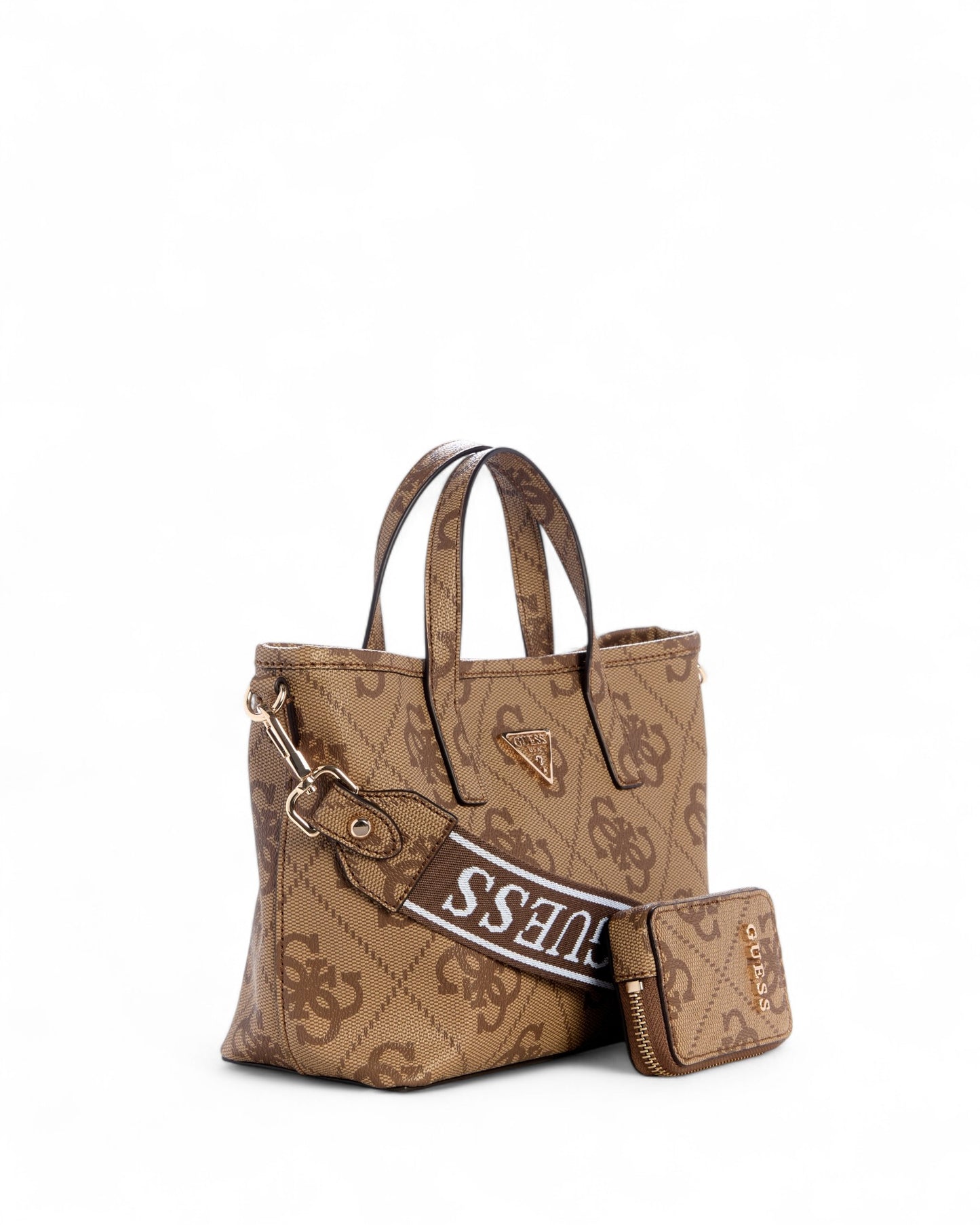 Brown Logo Latona II Tote Bag