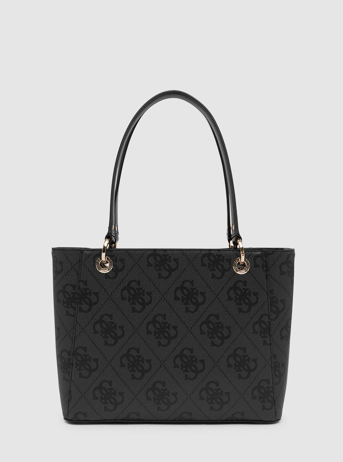 Black Logo Noelle Small Tote Bag