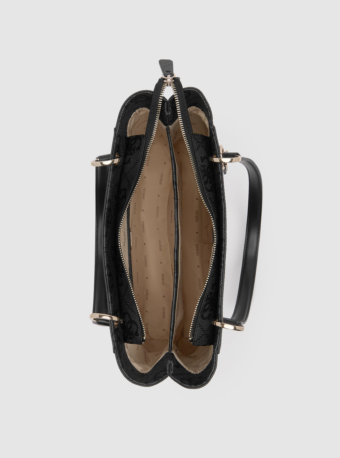 Black Logo Noelle Small Tote Bag