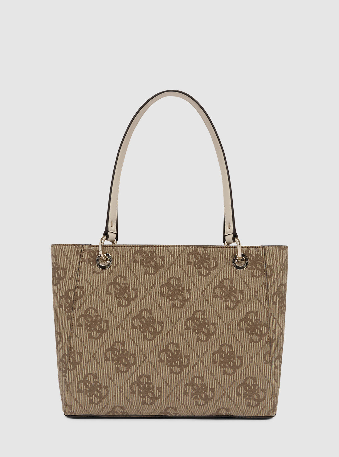 Brown Logo Noelle Small Tote Bag