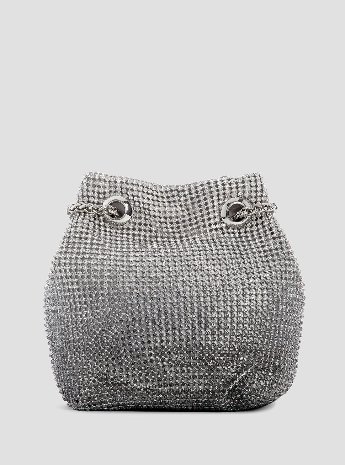 Silver Zalina Mini Crossbody Bag