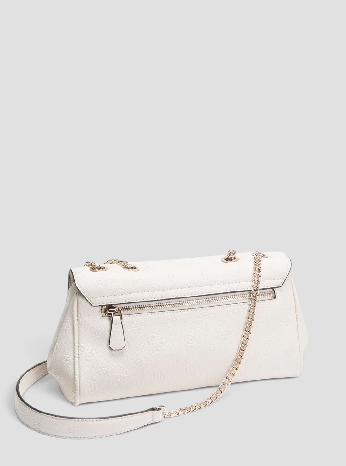 GUESS Womens Stone Logo Ella Crossbody Flap Bag PD974621 Back View