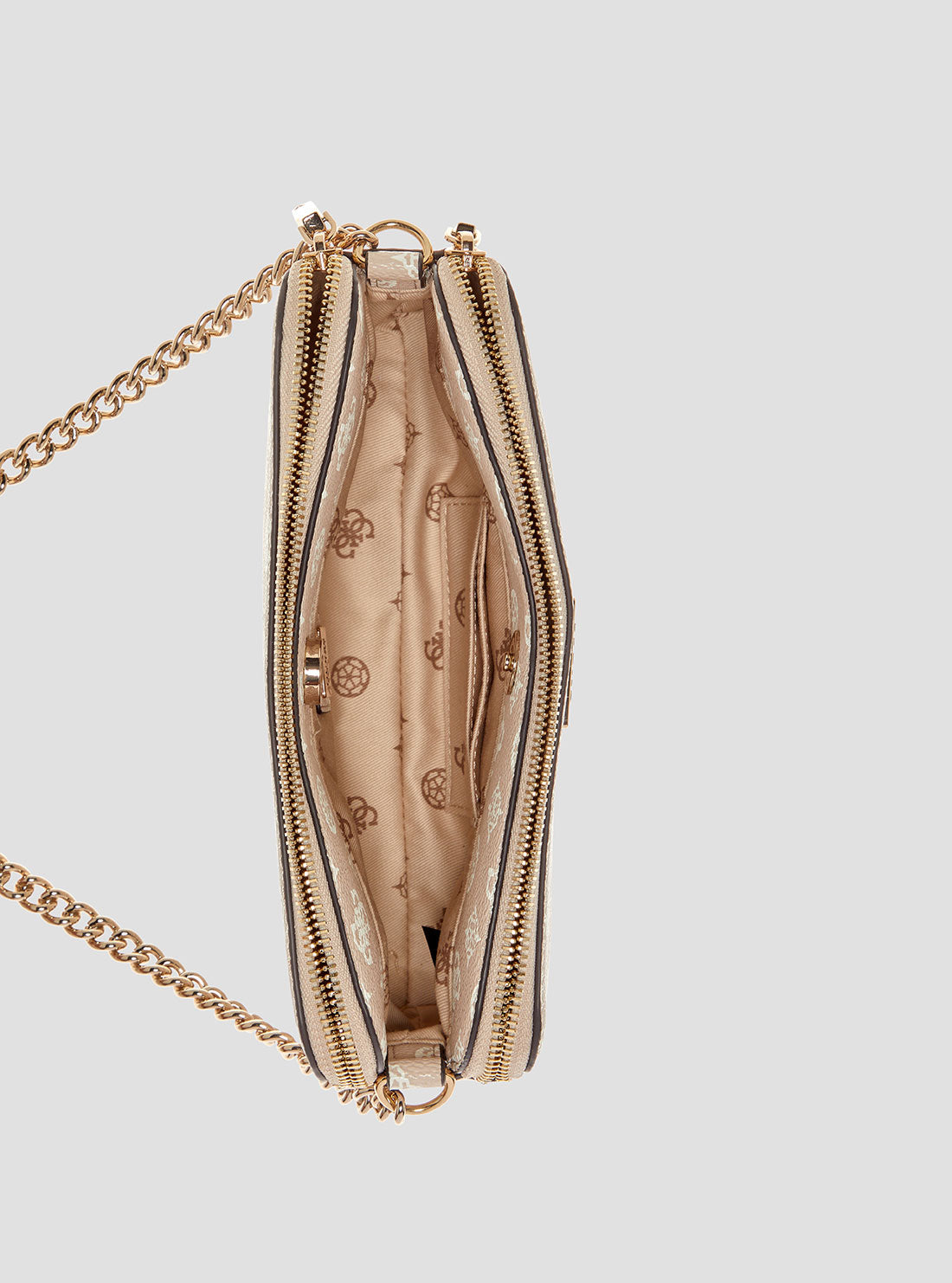 Beige Daryna Crossbody Bag