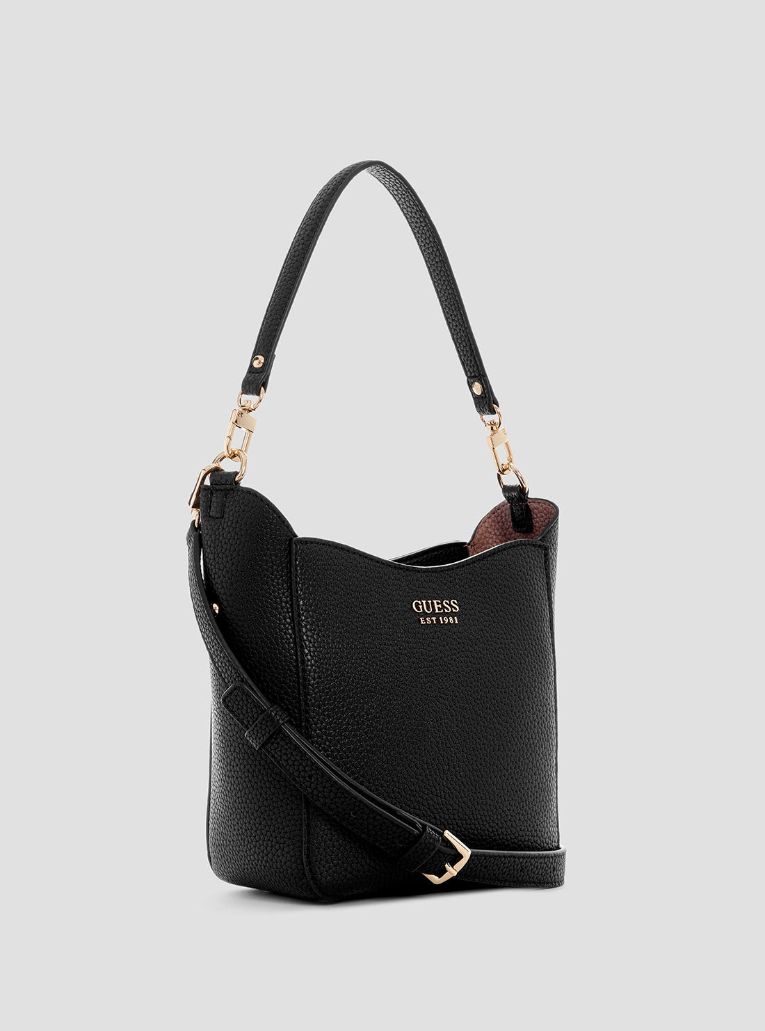 Black Brenton Girlfriend Bucket Bag