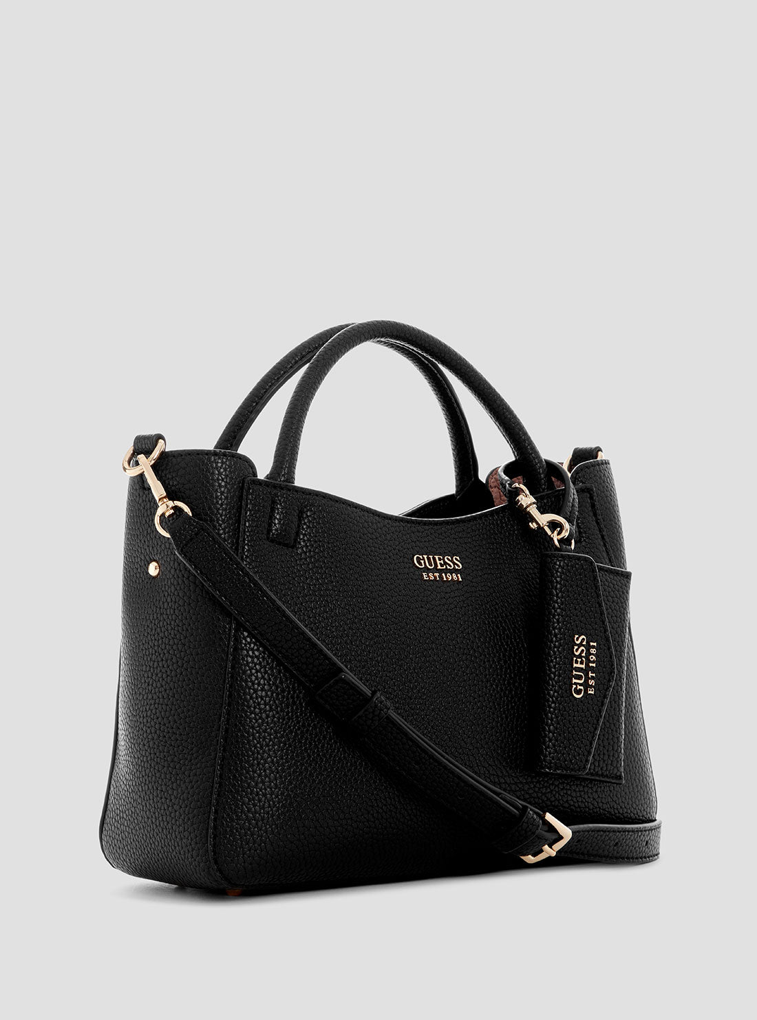 Black Brenton Girlfriend Satchel Bag