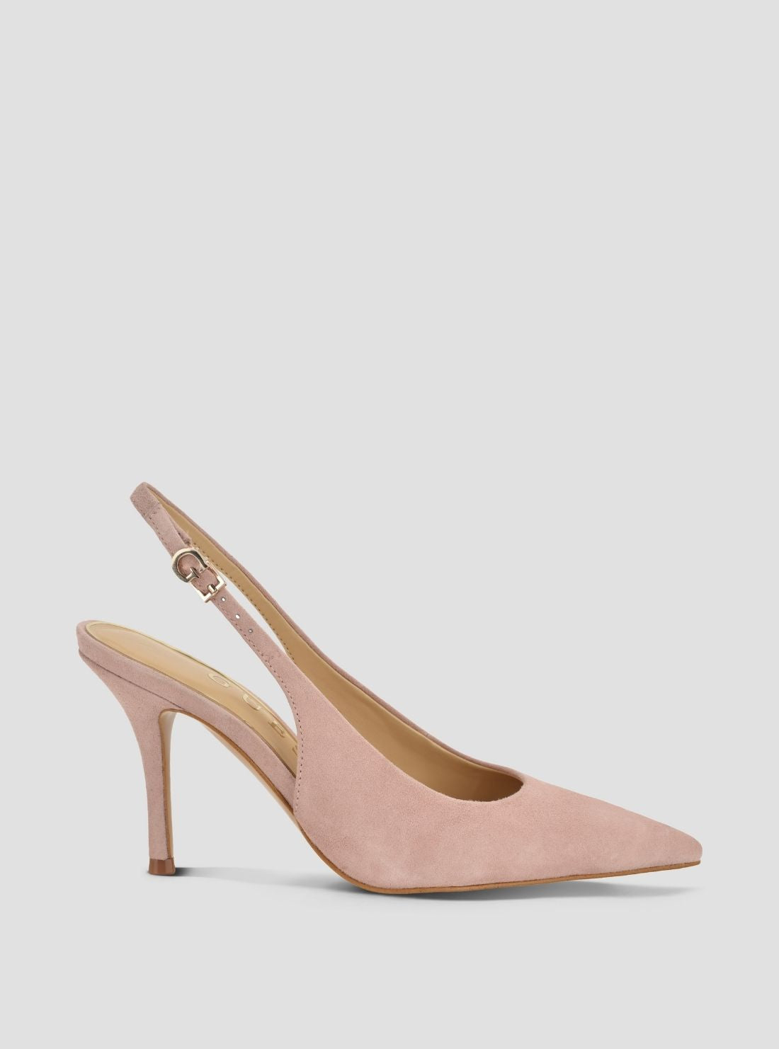 GUESS Womens Pink Princelsa Slingback Pumps PRINCELSA Side View