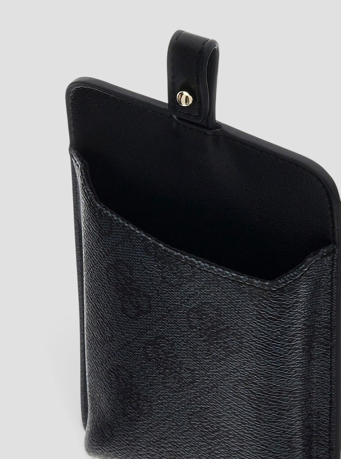 GUESS Accessories Black Phone Holder with Earphone Pouch PW7563P6226 Detail View
