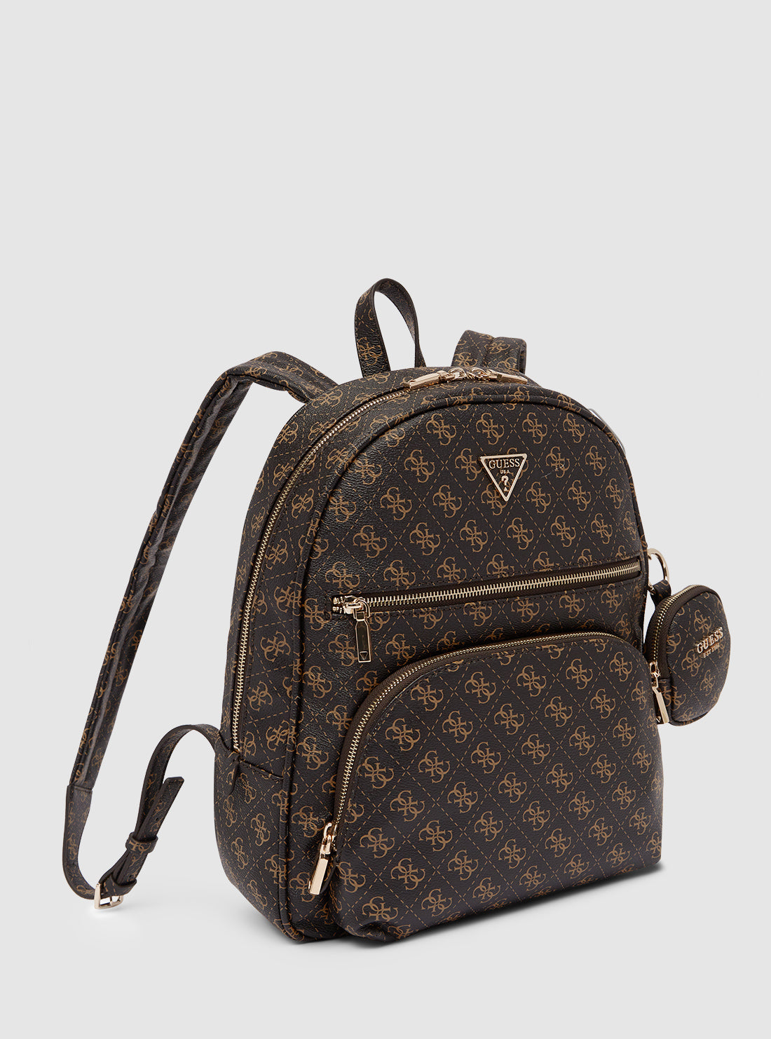 Brown Logo Power Play Backpack