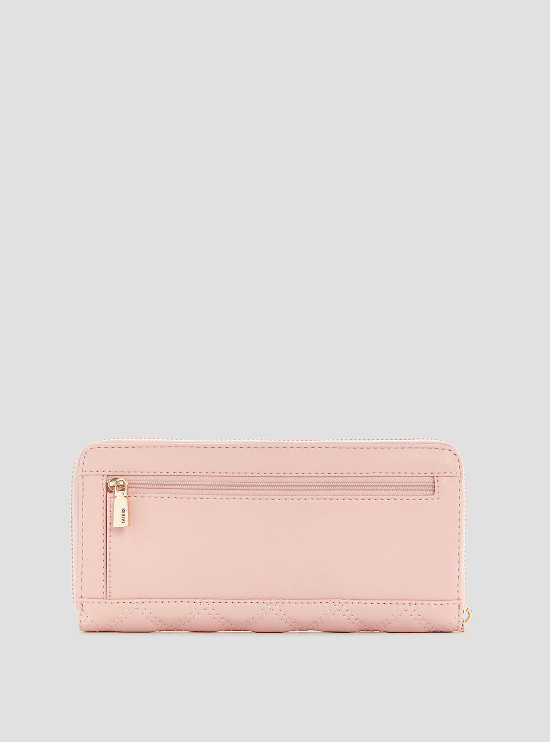 Pink Giully Large Zip Around Wallet