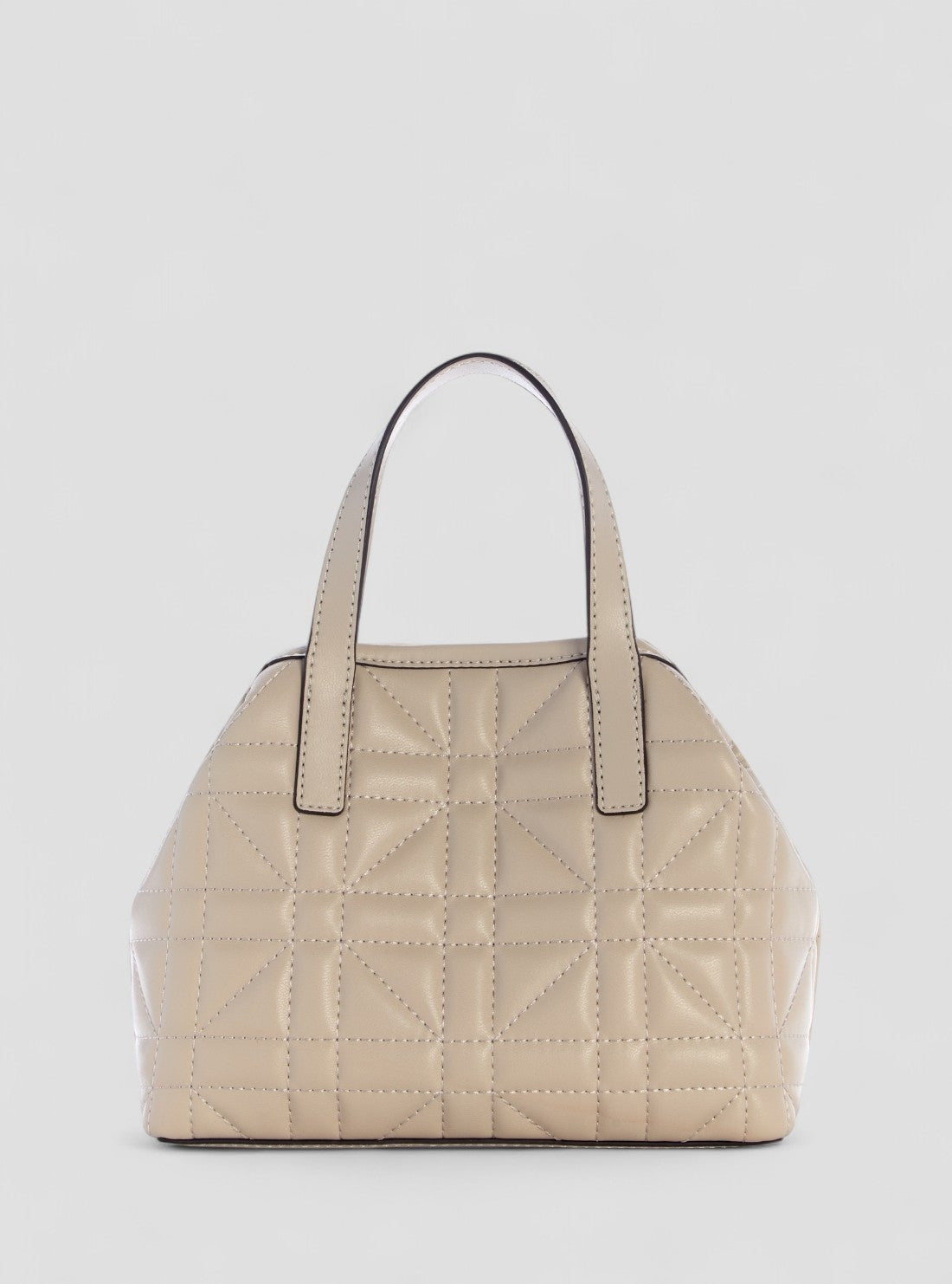 GUESS Womens Beige Edita Mini Tote Bag QG962575 Back View