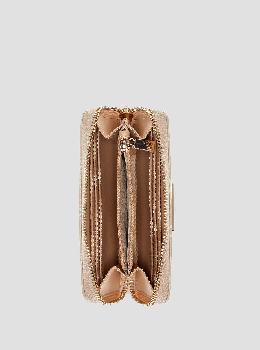 Beige Tamsin Medium Zip Wallet