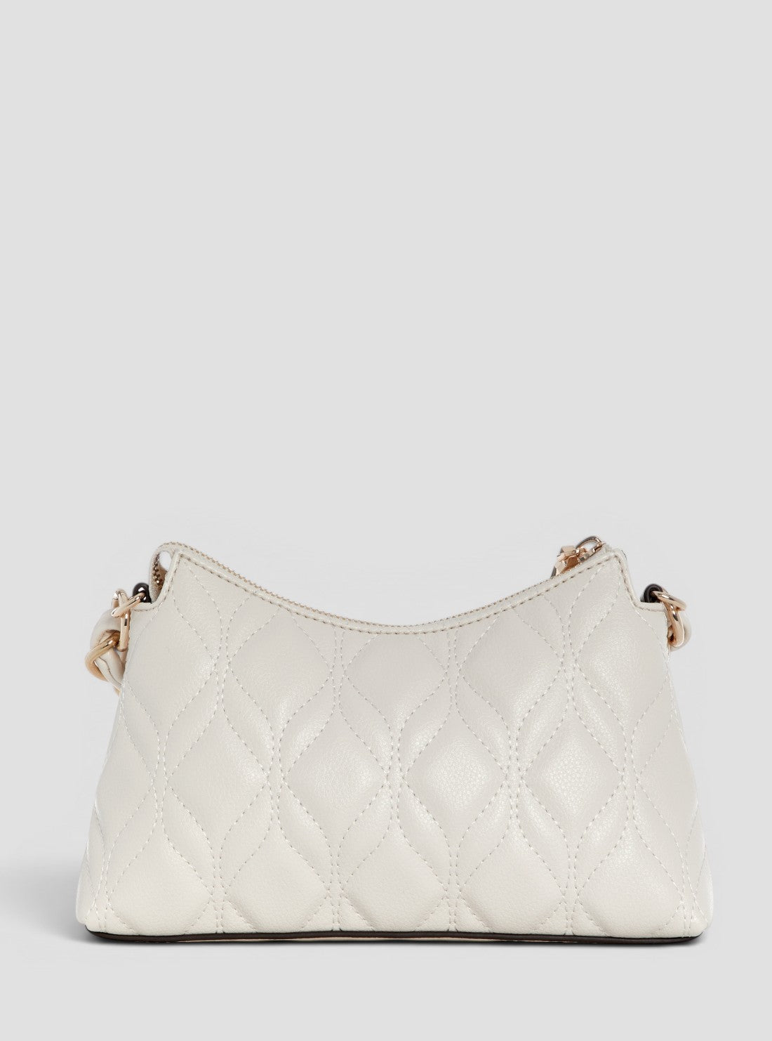 GUESS Womens Off-White Maxine Mini Shoulder Bag QG973372 Back View