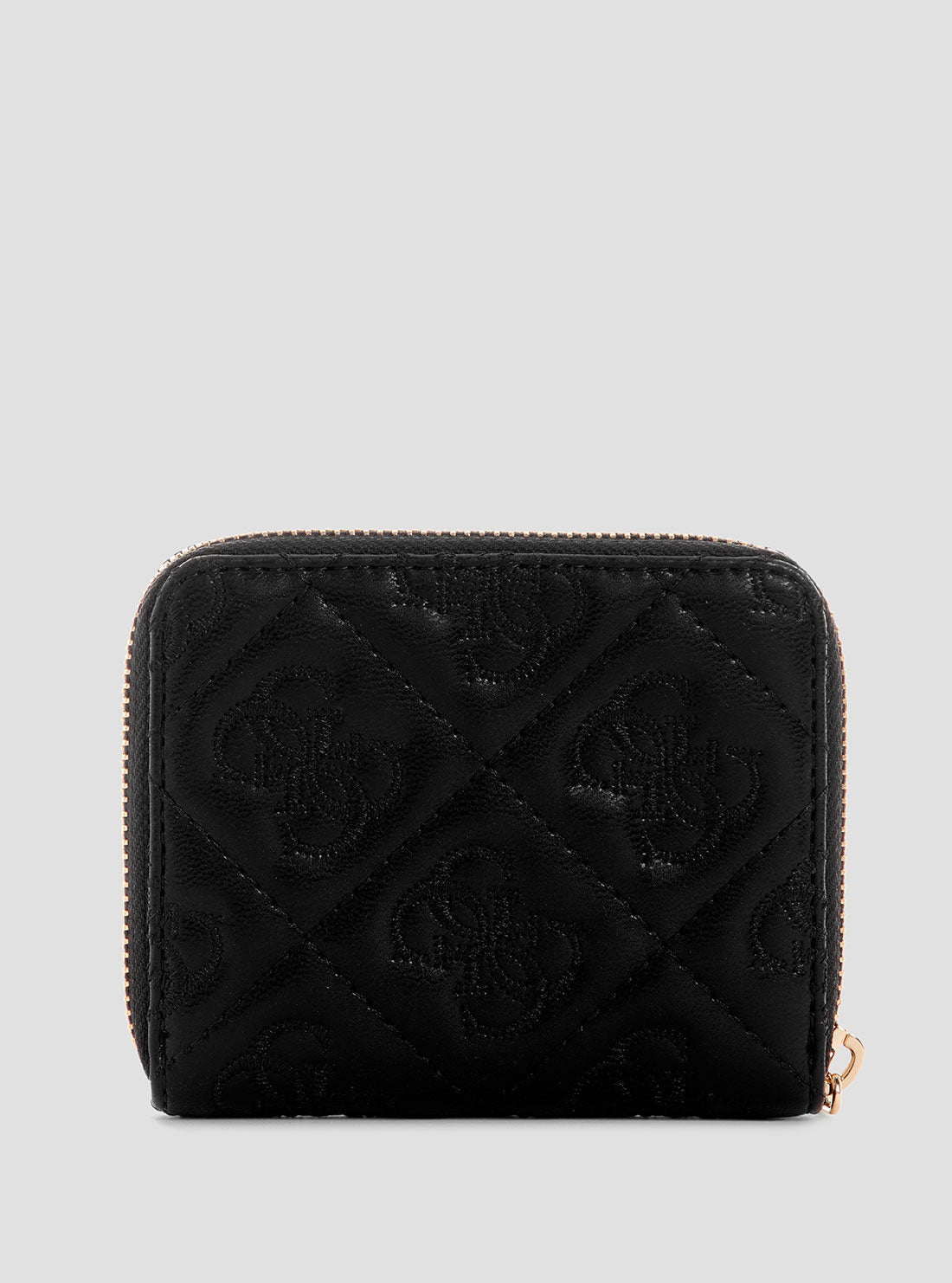 Black Adelasia Small Zip Around Wallet