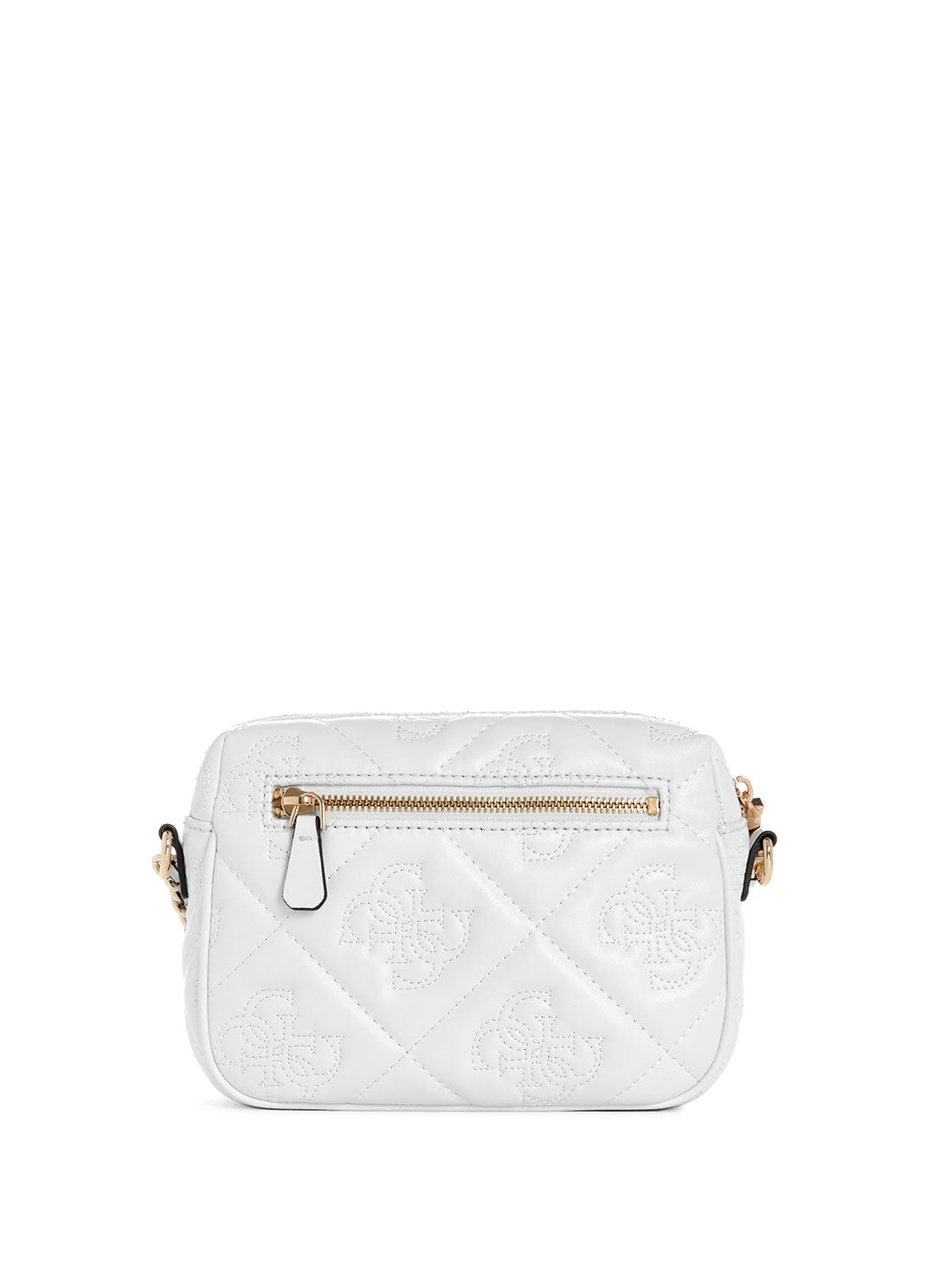 GUESS White Marieke Camera Bag back view