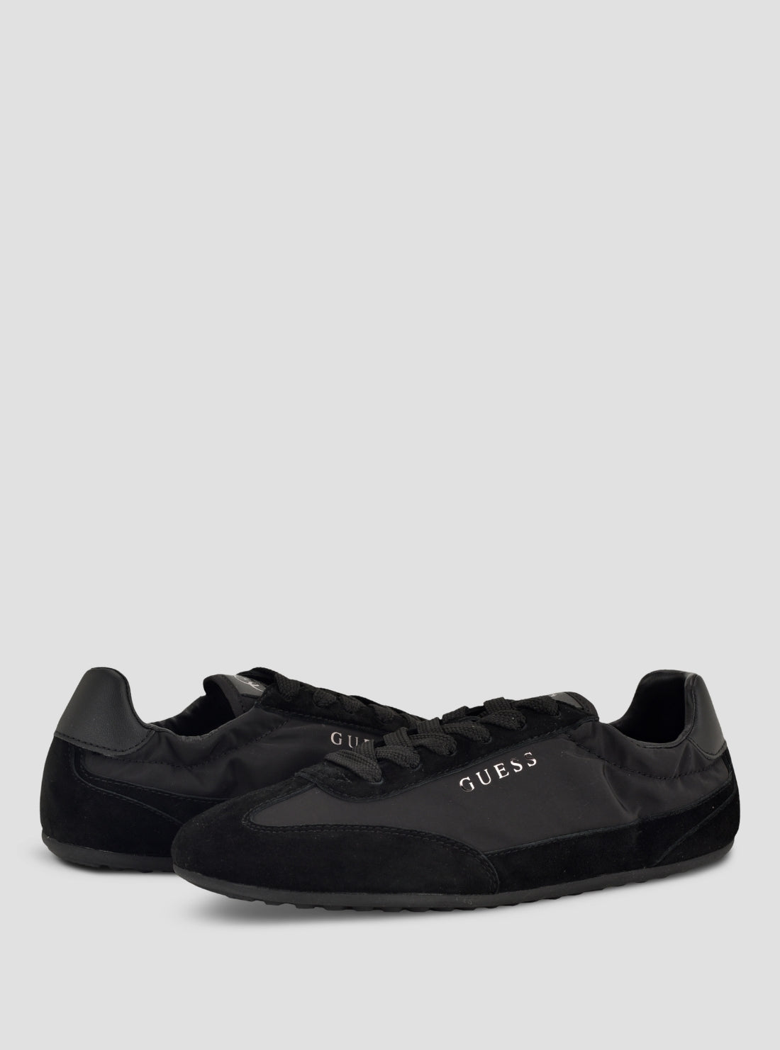 GUESS Womens Black Rachale Sneakers RACHALE Front Side View