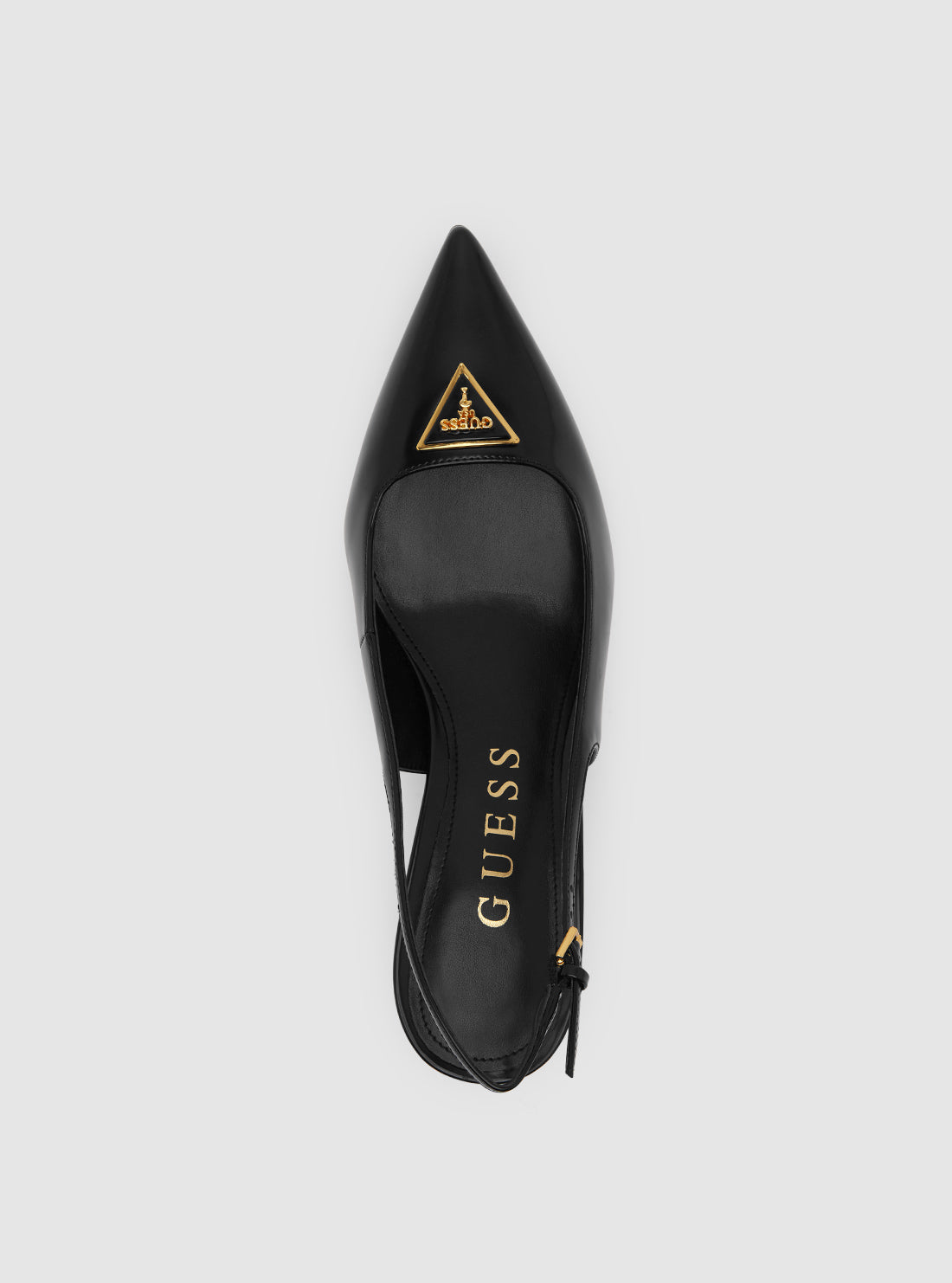 Black Racinda Sling Back Heels