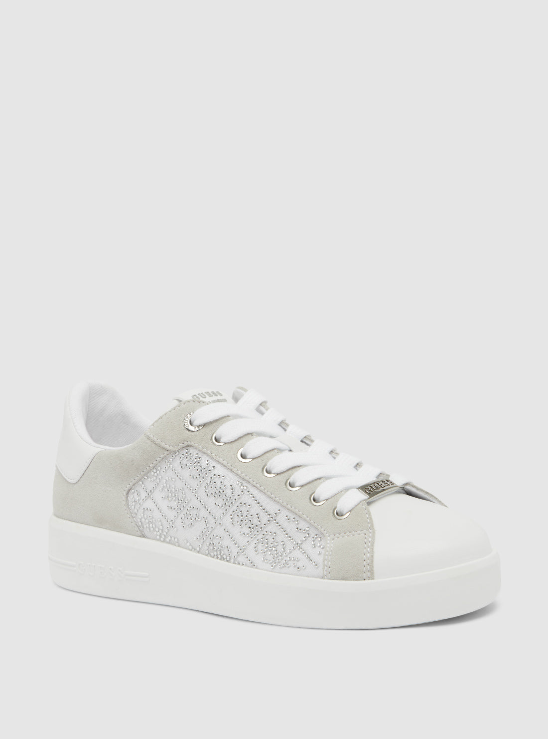 White Roki Low-Top Sneakers