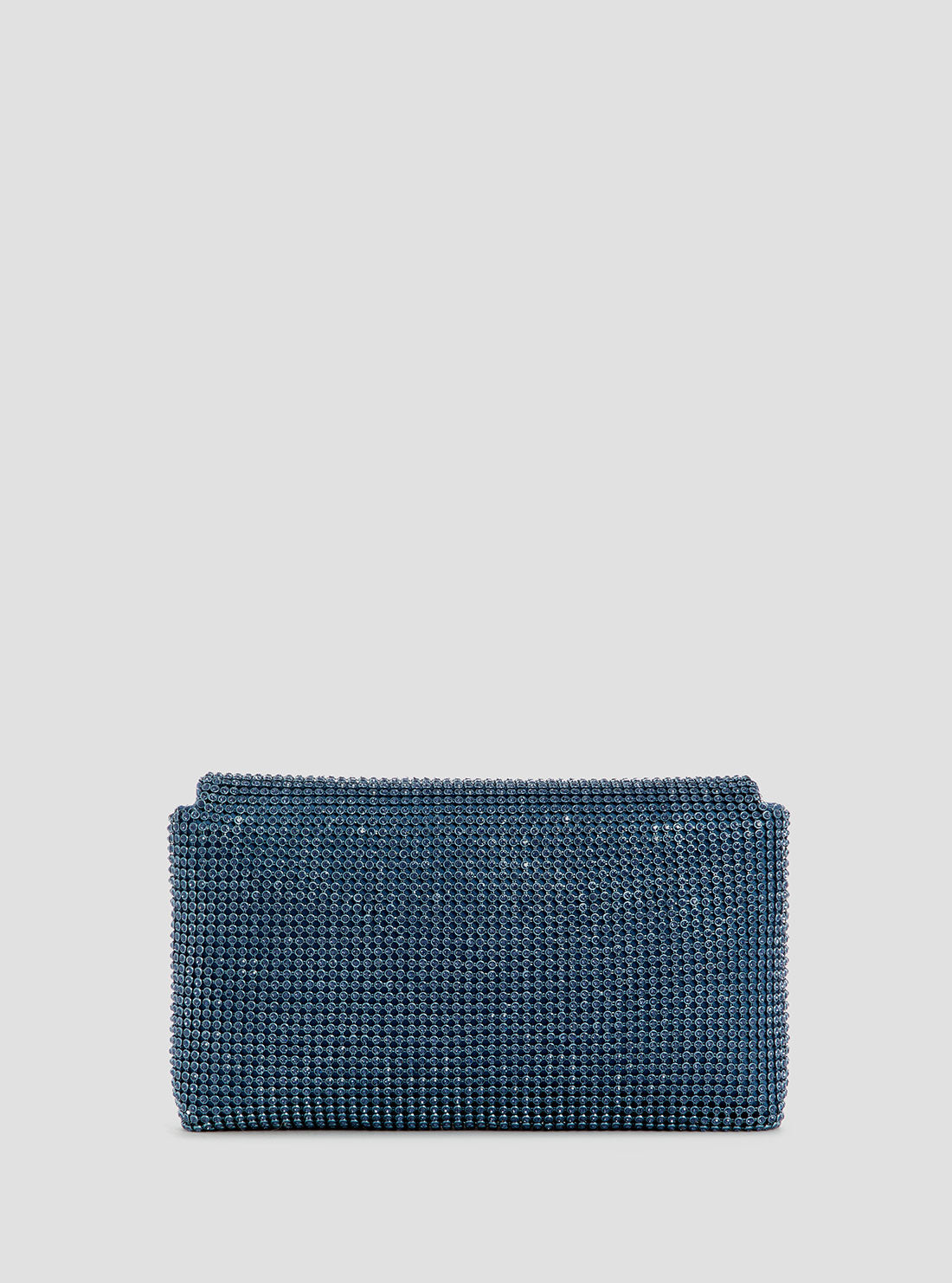 Blue Zalina Clutch Bag