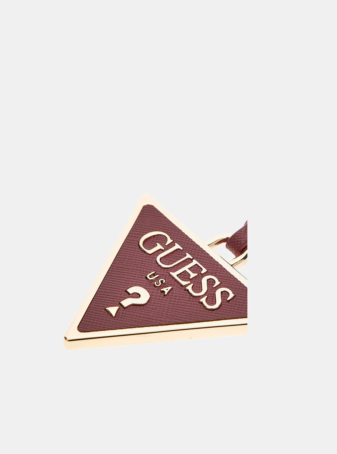 Pink Triangle Logo Keyring
